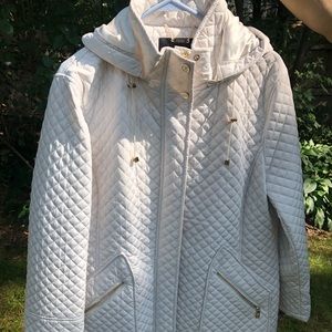 White Ivanka trump coat